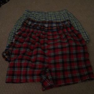 3 boxer shorts